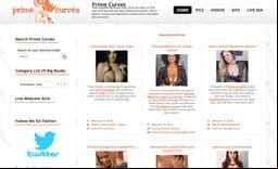 PrimeCurves site thumbnail