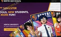 HentaiSexSchool site thumbnail